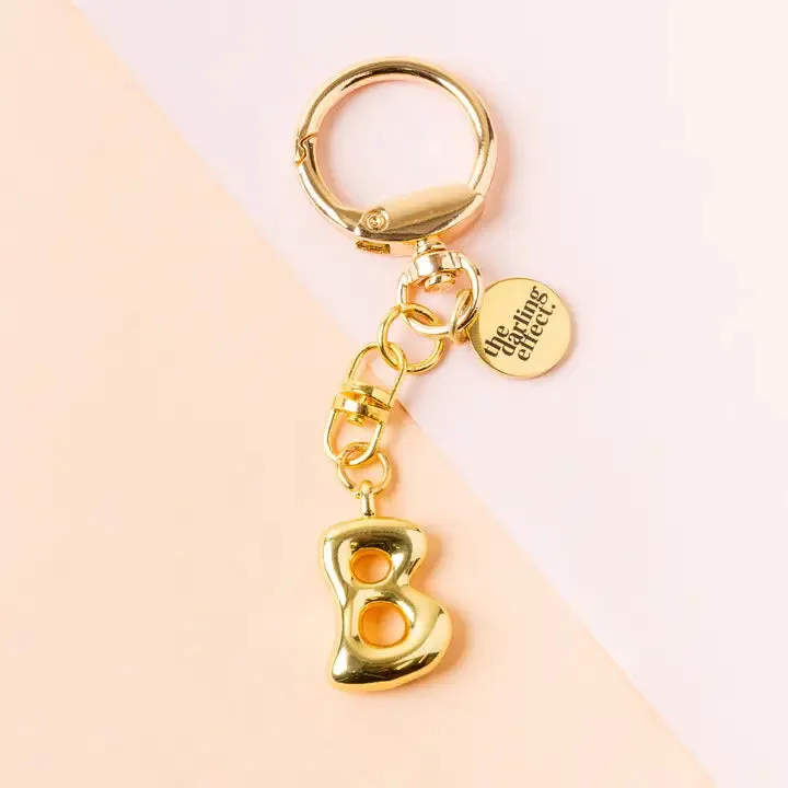 Bubble Letter Keychain Bag