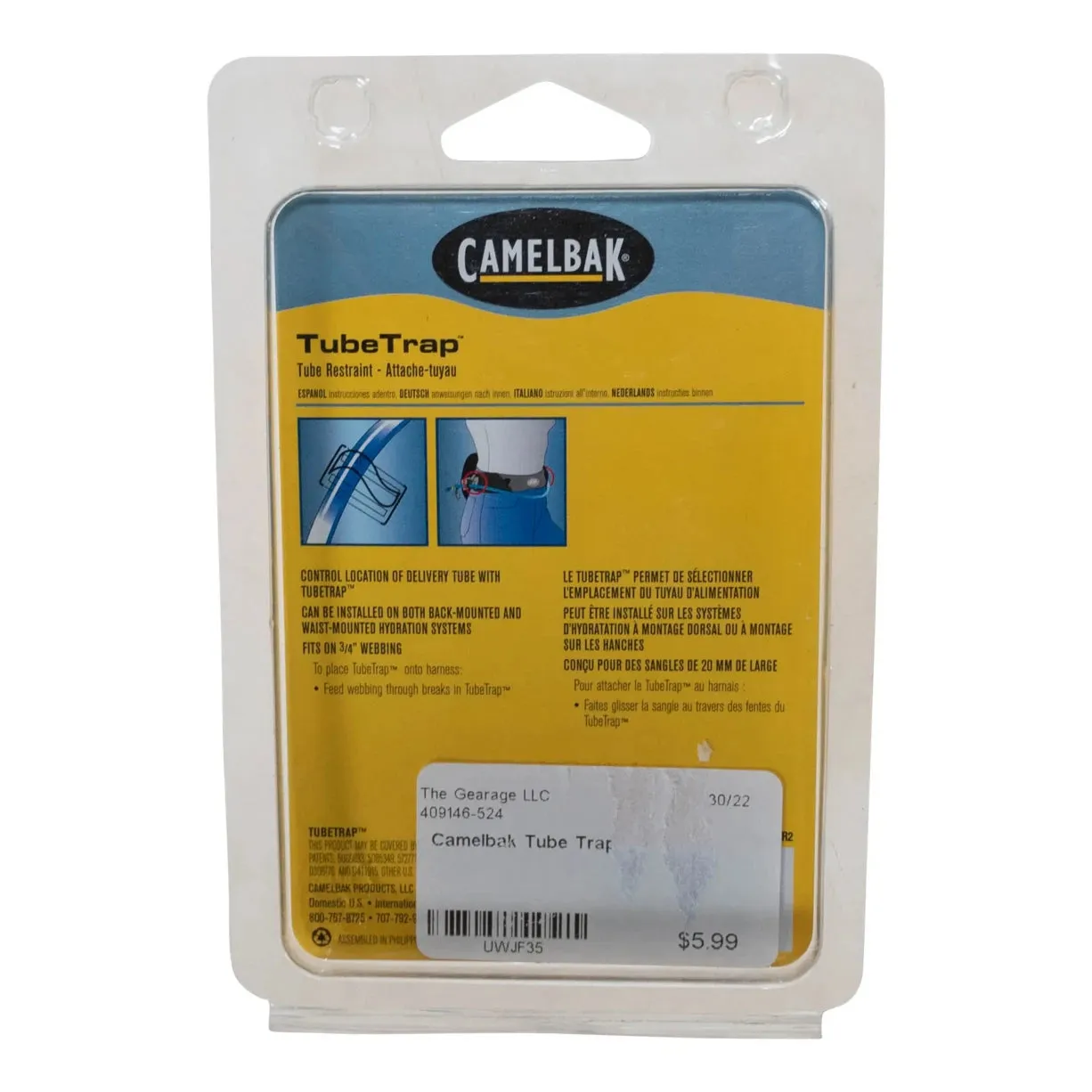 Camelbak Tube Trap