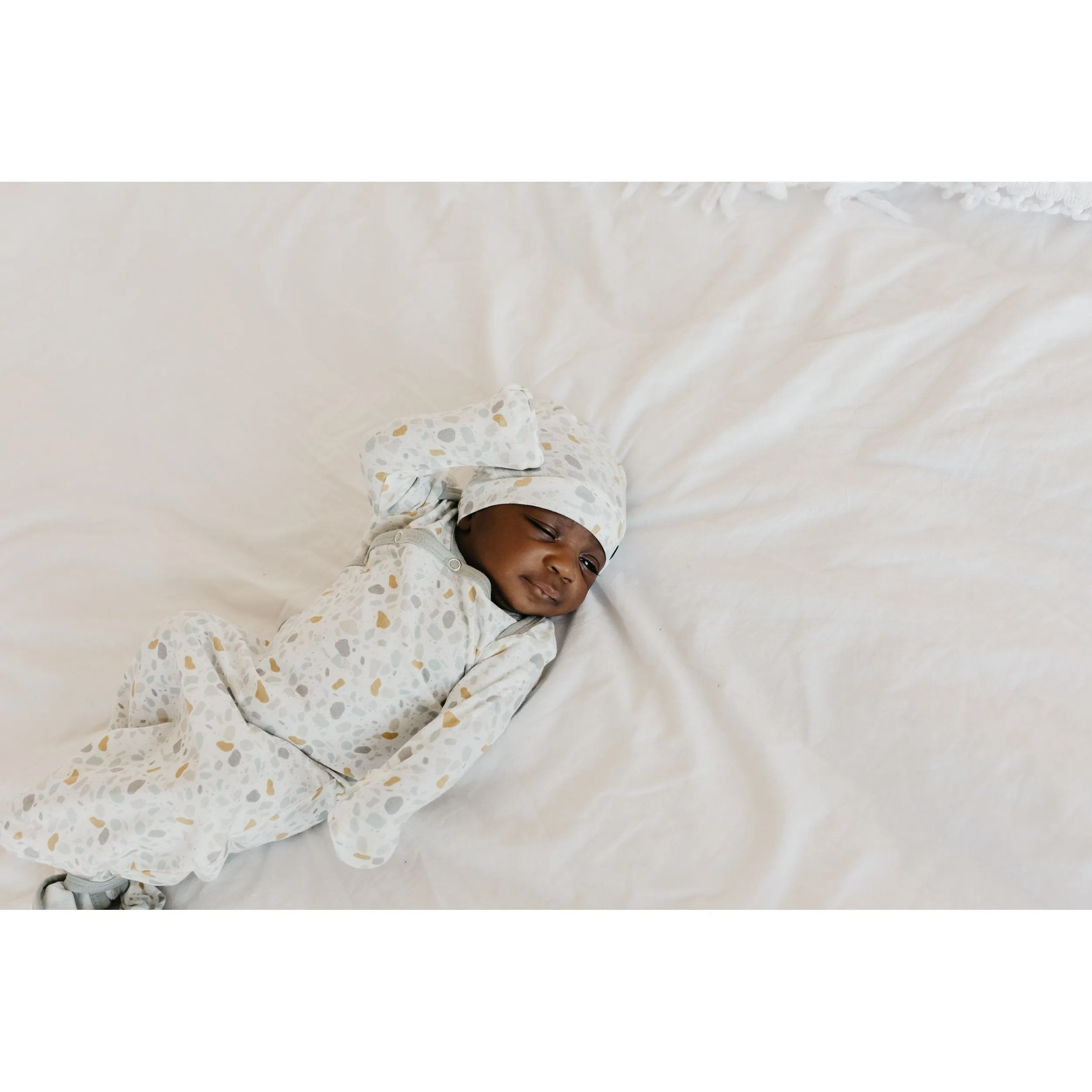 Copper Pearl Knotted Gown | Arlo