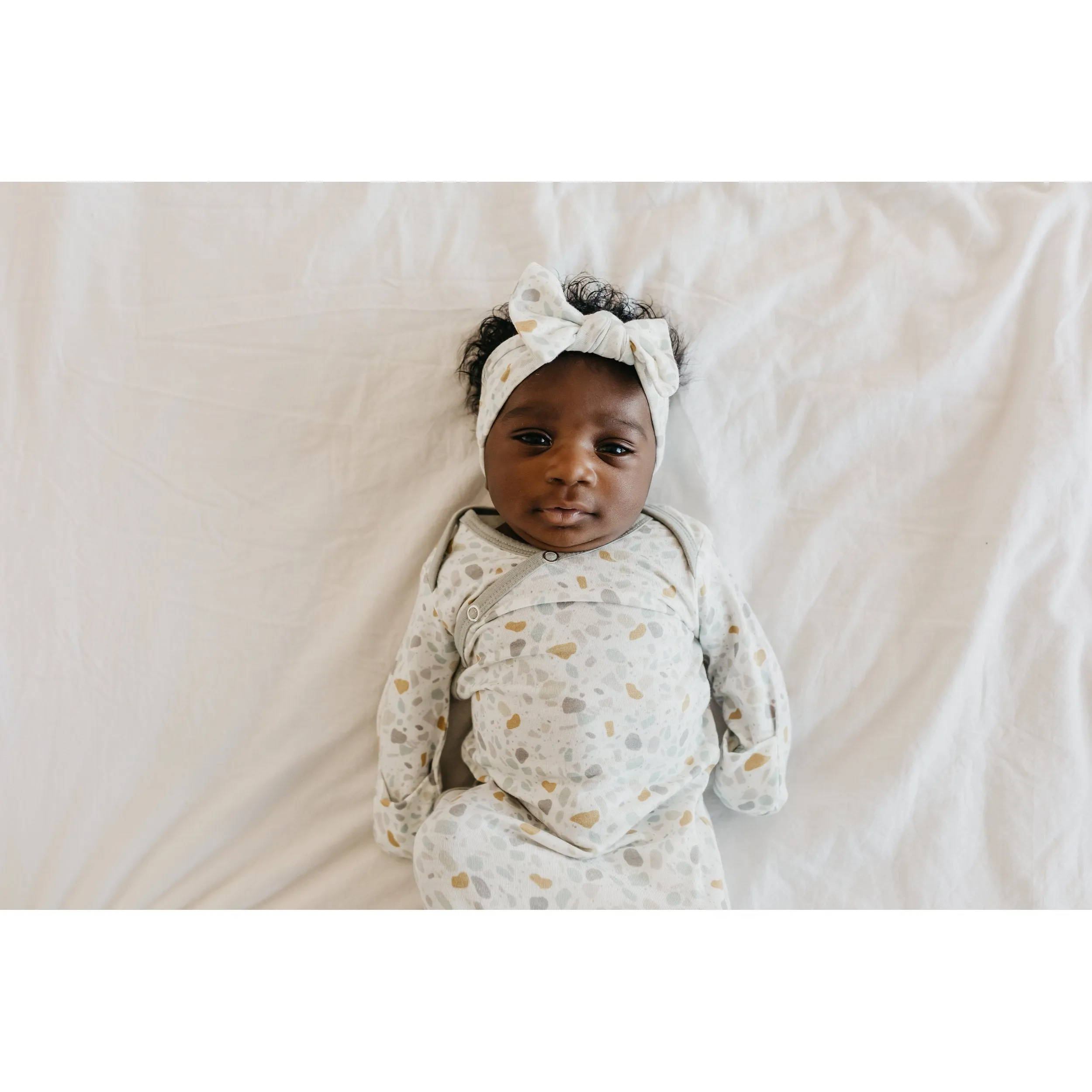Copper Pearl Knotted Gown | Arlo