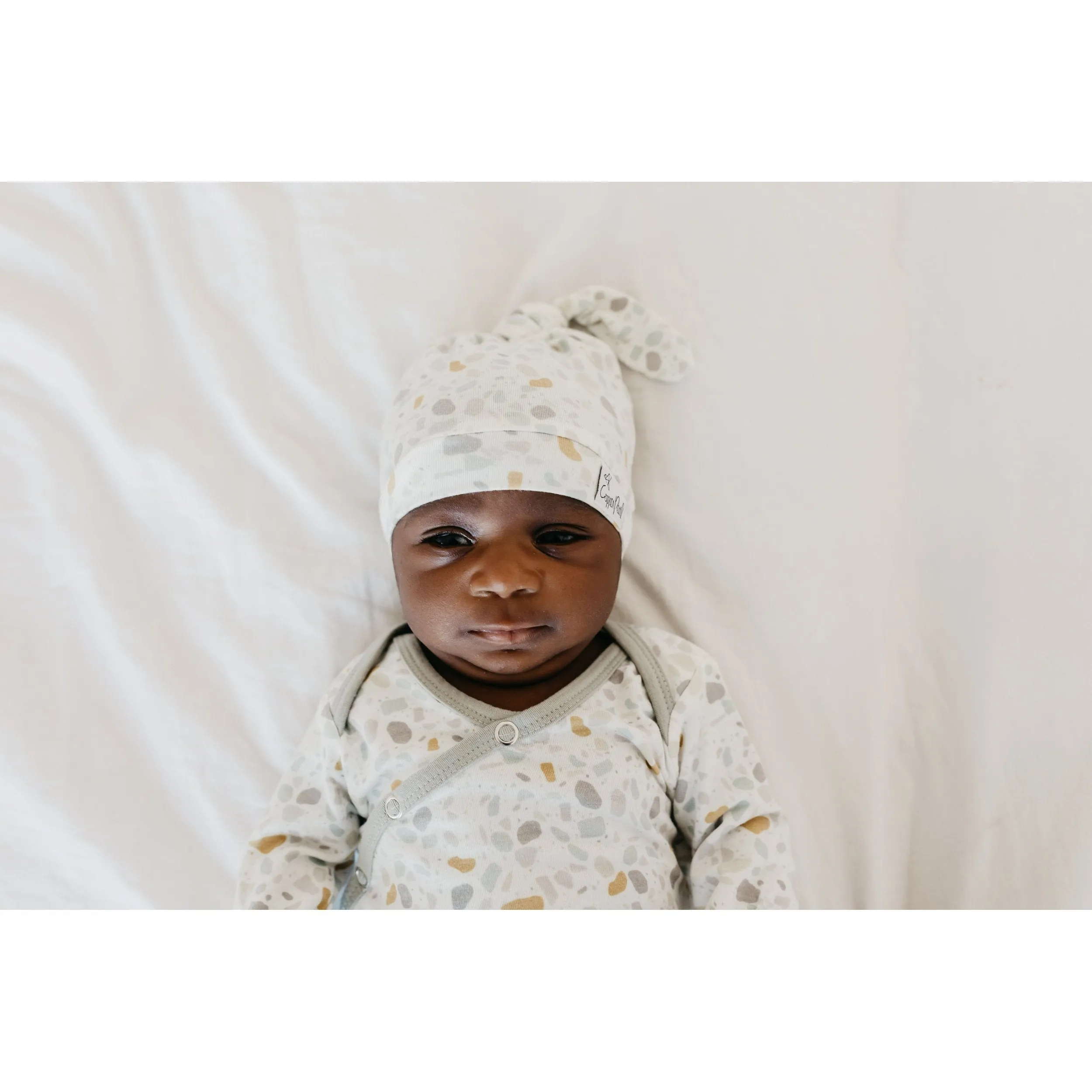 Copper Pearl Knotted Gown | Arlo