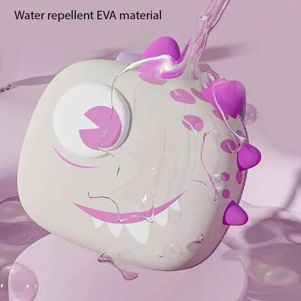 Dewy the Smiley Monster, 3d Lightweight Ergo Backpack for Toddlers and Kids