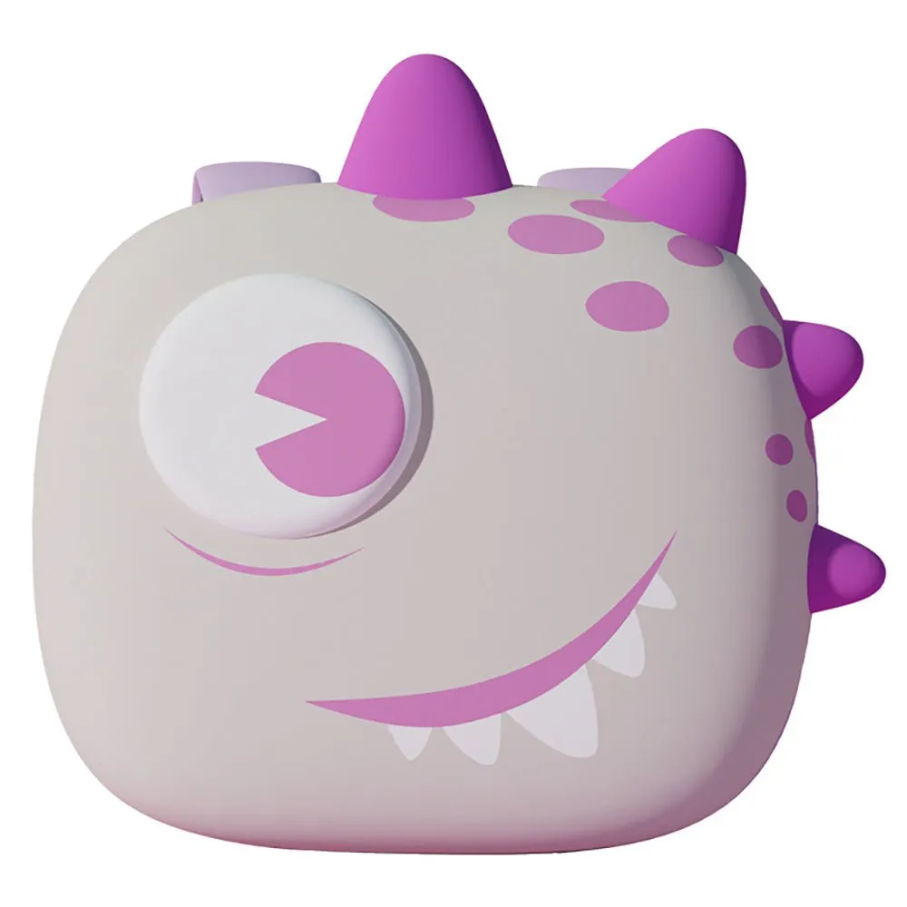 Dewy the Smiley Monster, 3d Lightweight Ergo Backpack for Toddlers and Kids
