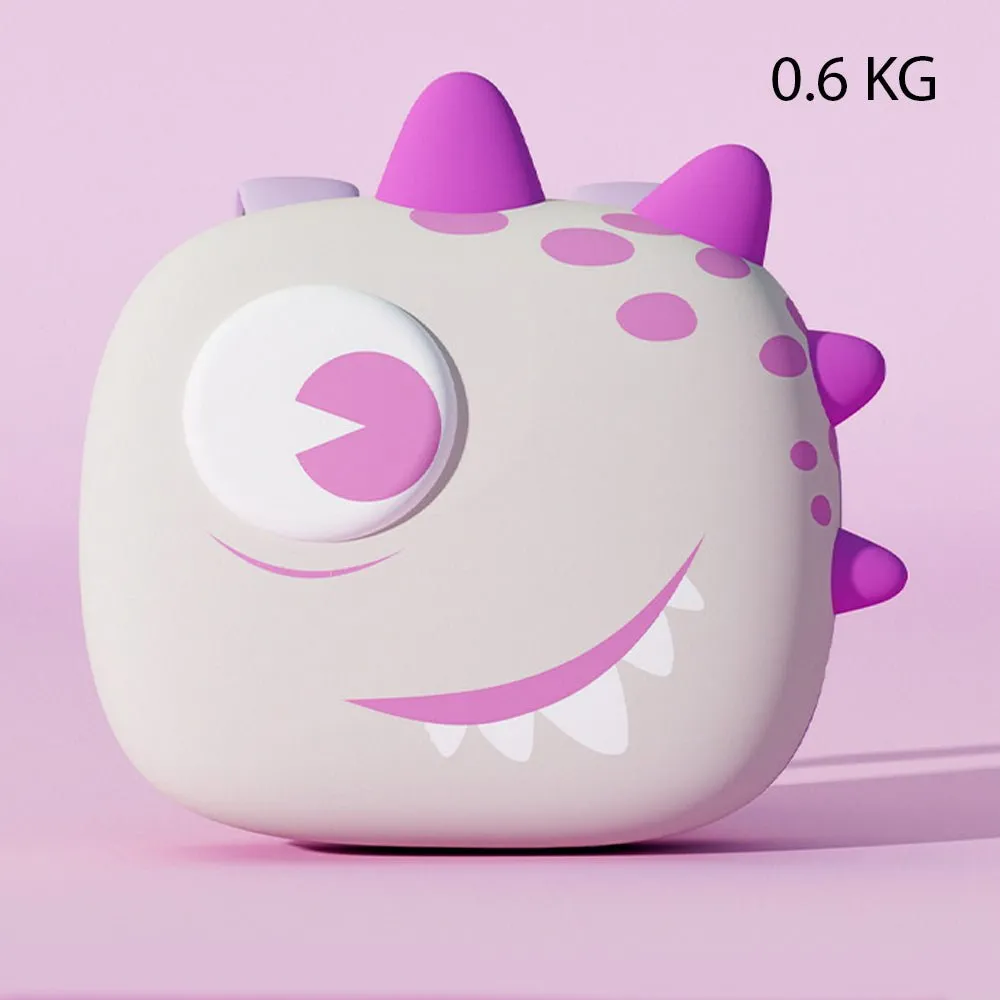 Dewy the Smiley Monster, 3d Lightweight Ergo Backpack for Toddlers and Kids