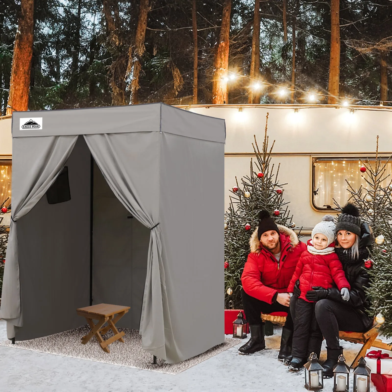 Flex Compact 5x5 Pop-up Canopy Changing Room