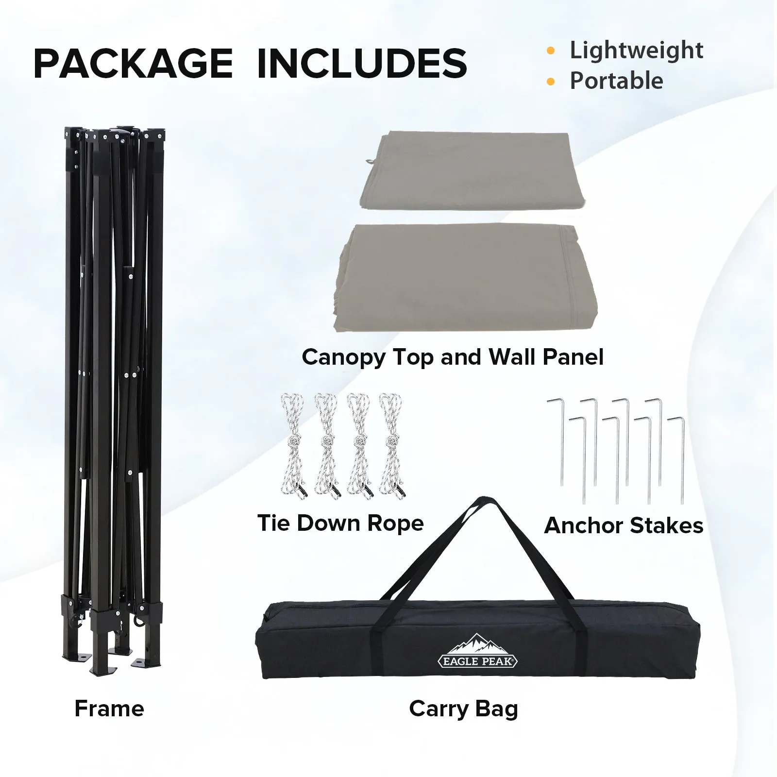 Flex Compact 5x5 Pop-up Canopy Changing Room