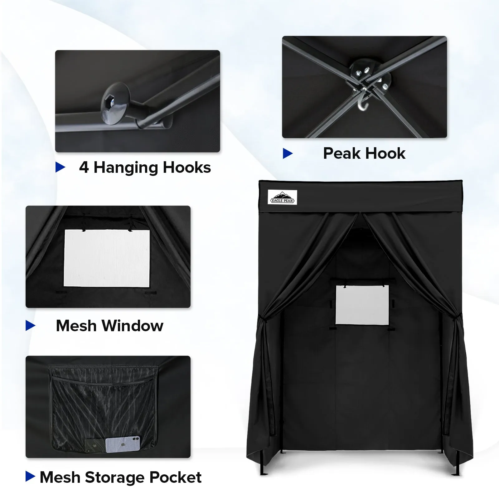 Flex Compact 5x5 Pop-up Canopy Changing Room