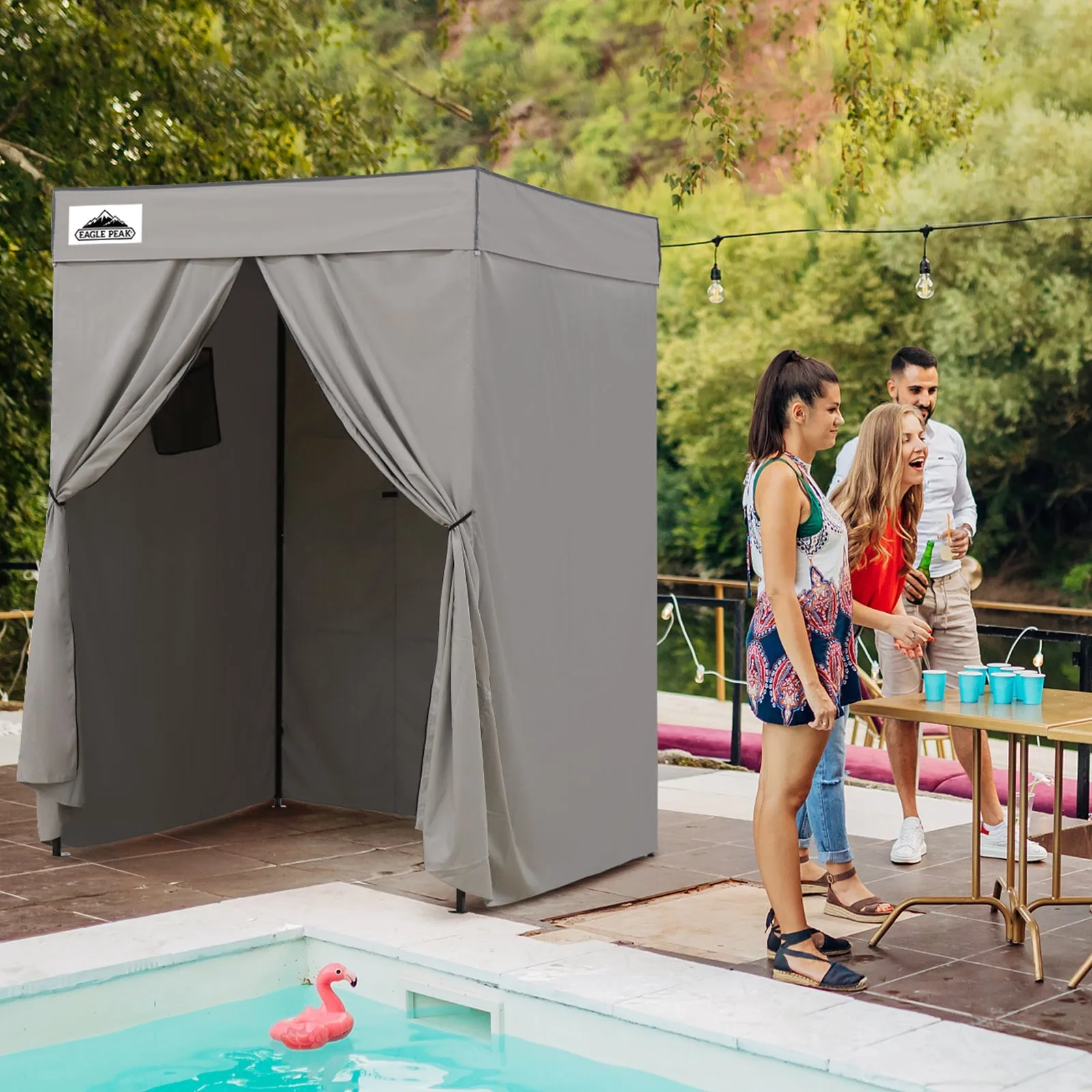 Flex Compact 5x5 Pop-up Canopy Changing Room