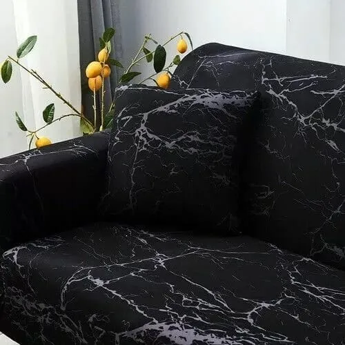 Foru Washable Stretch Sofa Protection 3 Seater Sofa Cover   1 Pillow Cover