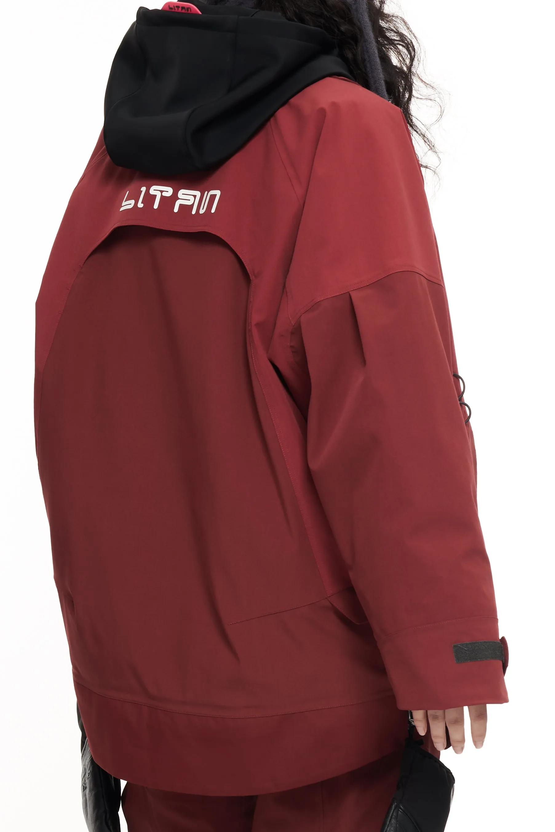 Premium Two-Tone Unisex Snow Jacket by Litan - Suitable for All Weather Conditions