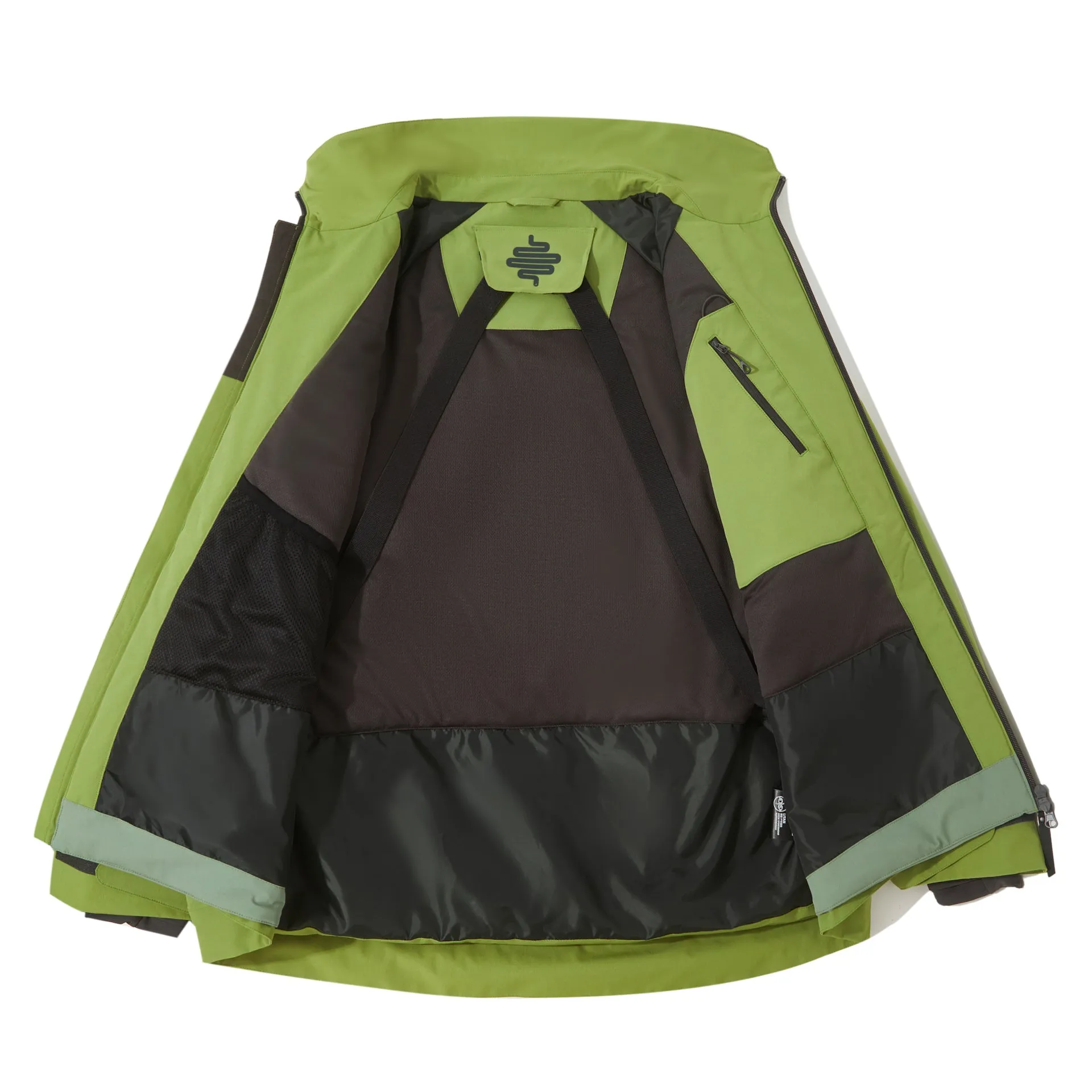 Premium Two-Tone Unisex Snow Jacket by Litan - Suitable for All Weather Conditions