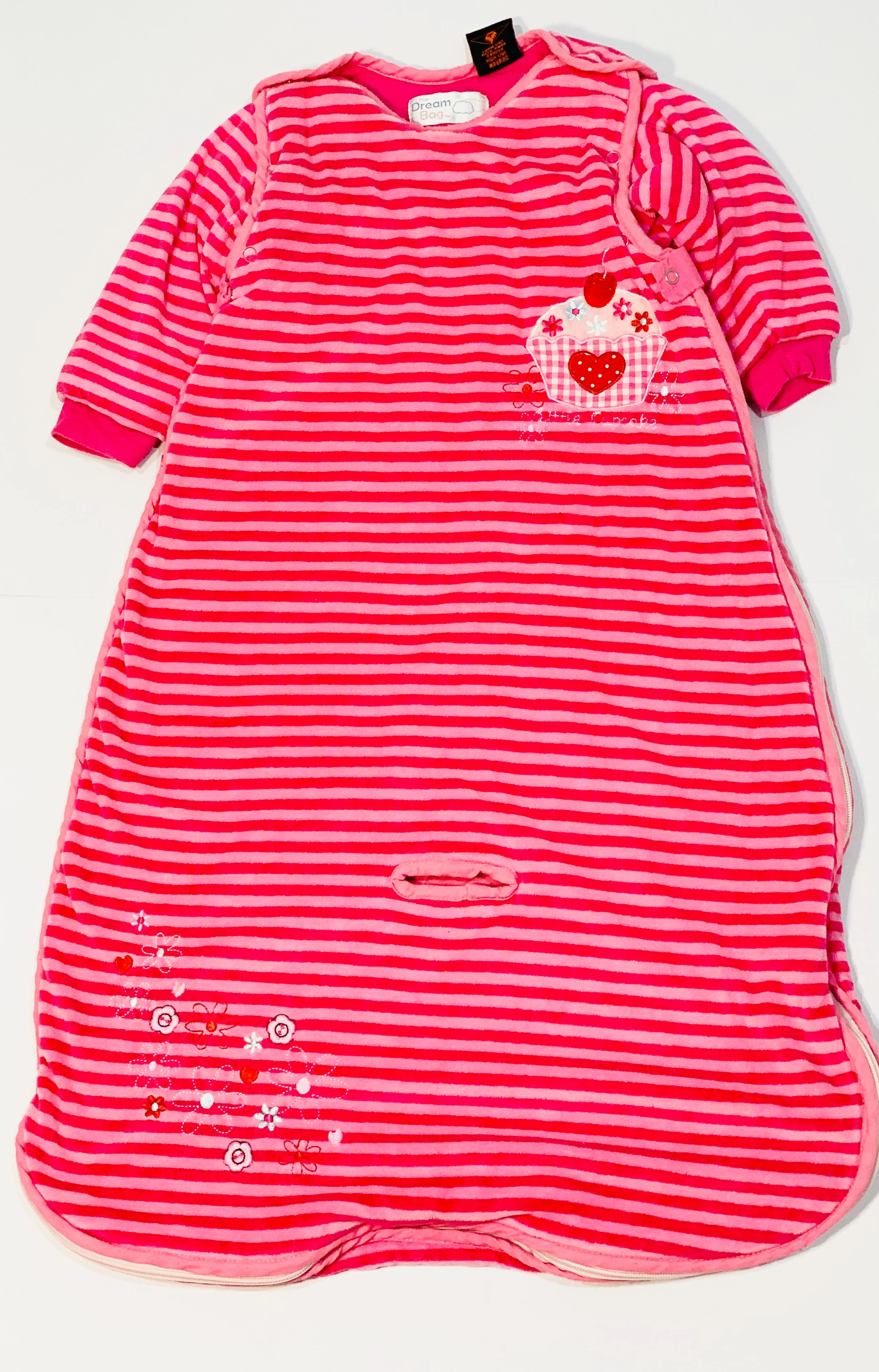 Pink 2.5 tog sleeping bag - Size 6-18 months