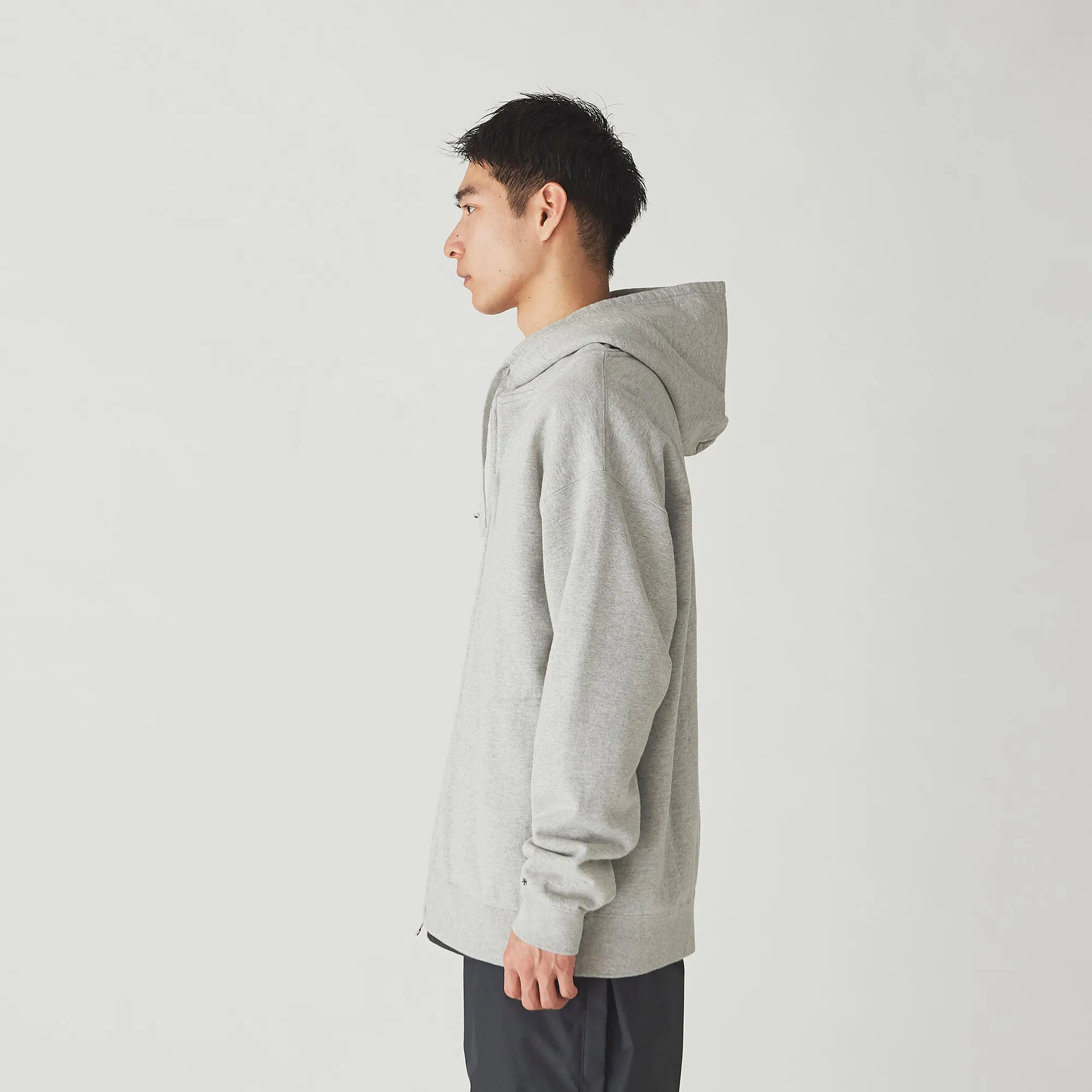 Recycled Cotton Zip Up Hoodie