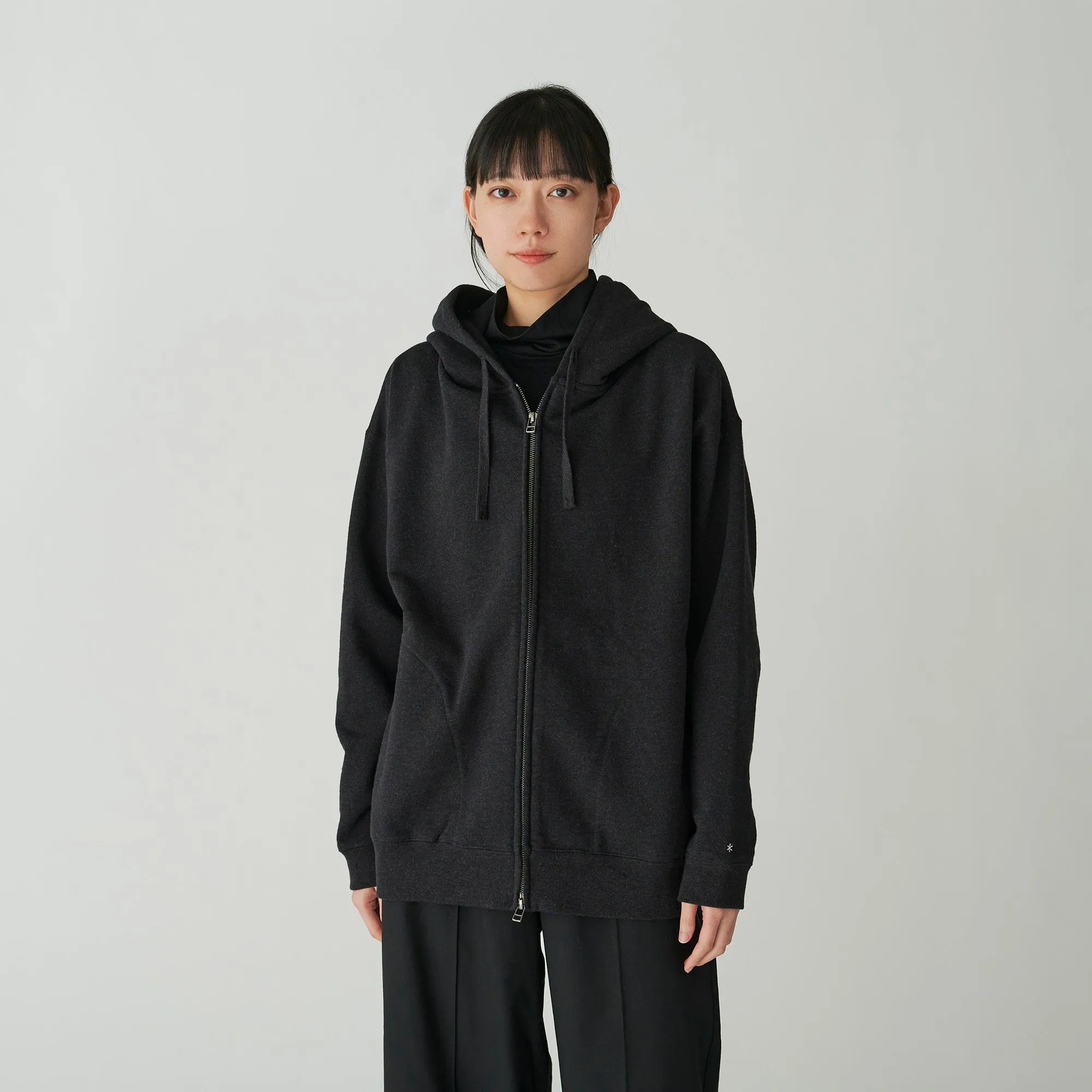 Recycled Cotton Zip Up Hoodie