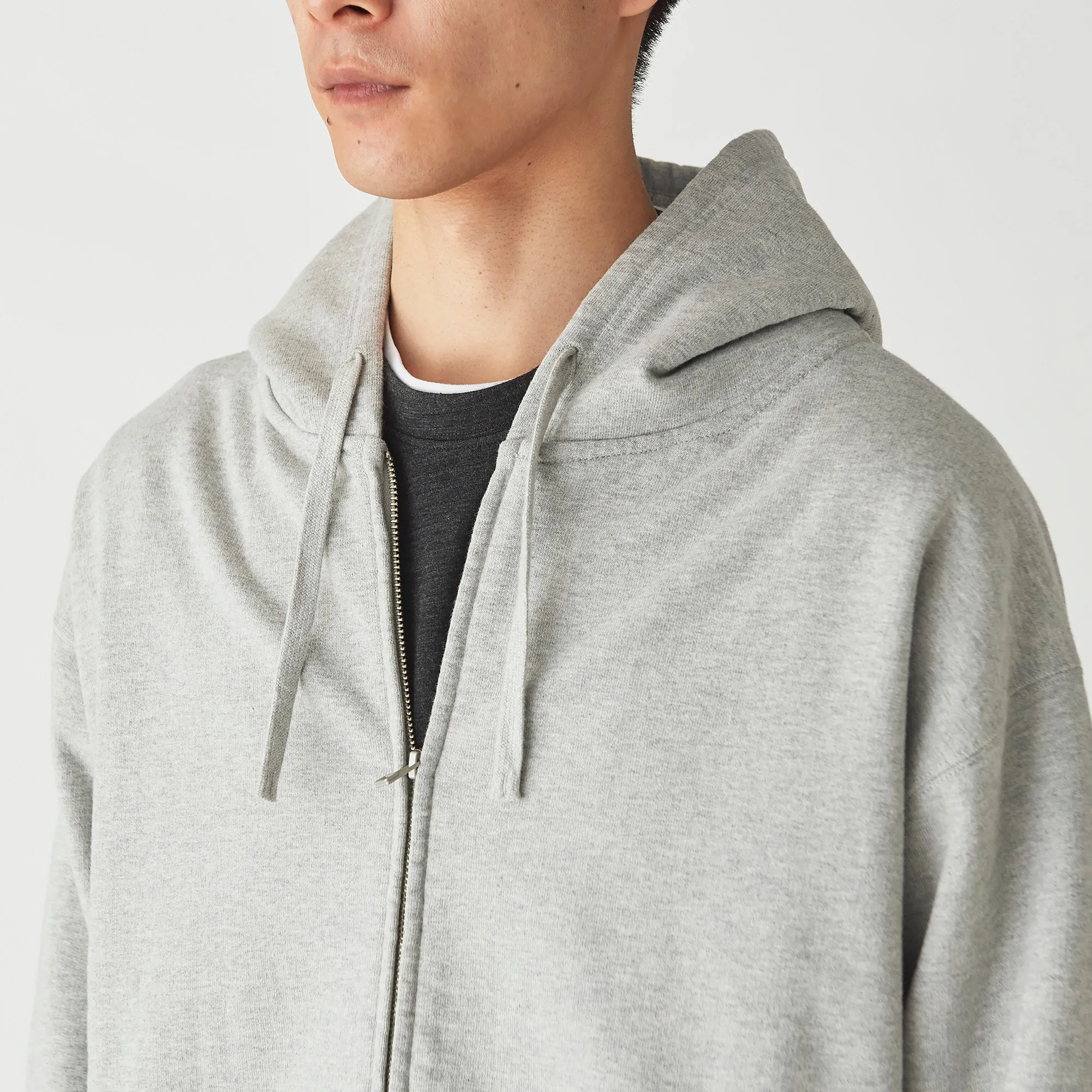 Recycled Cotton Zip Up Hoodie