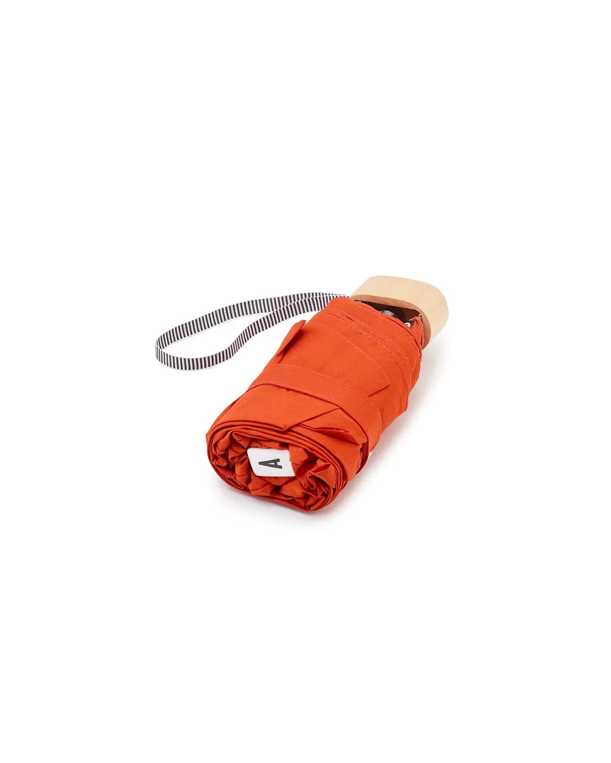 Rust folding compact umbrella
