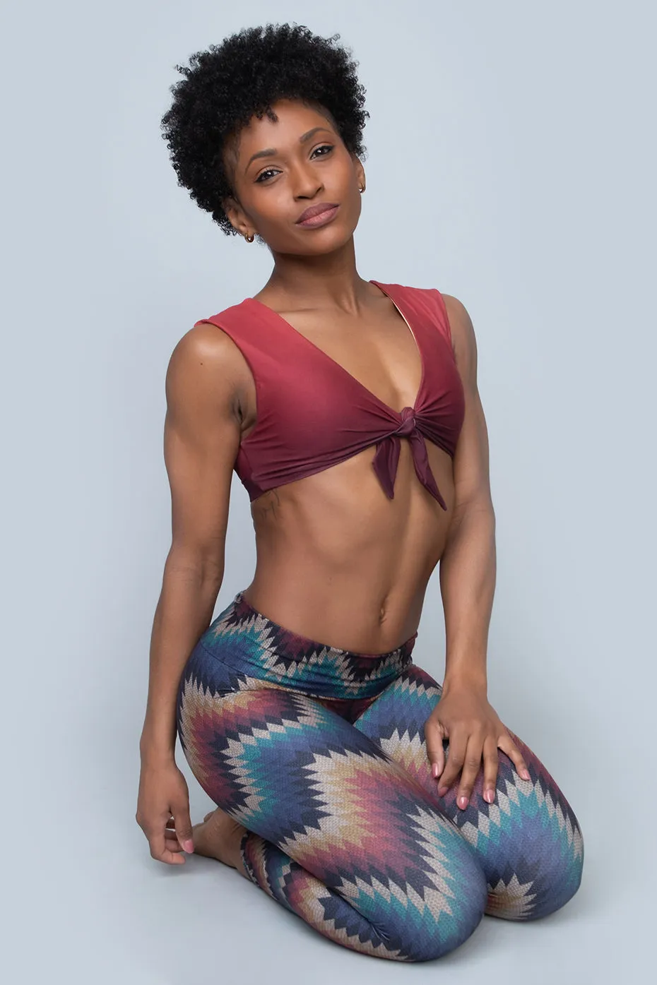 Sol Legging | Aztec ZigZag