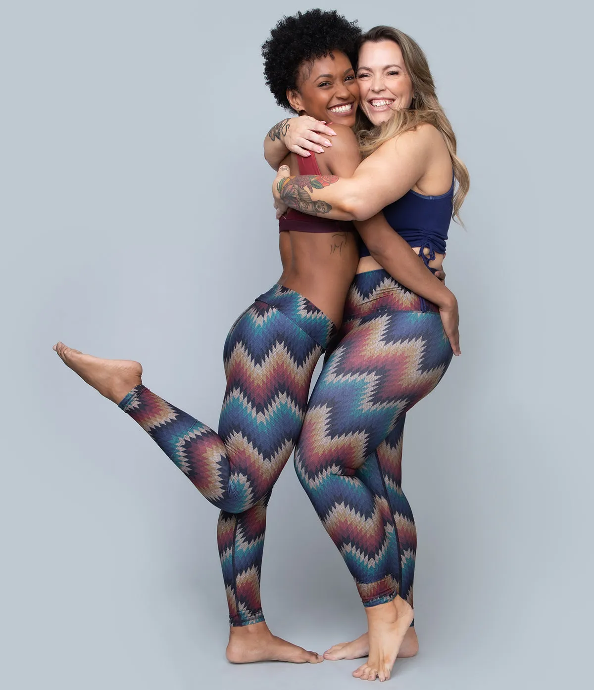 Sol Legging | Aztec ZigZag