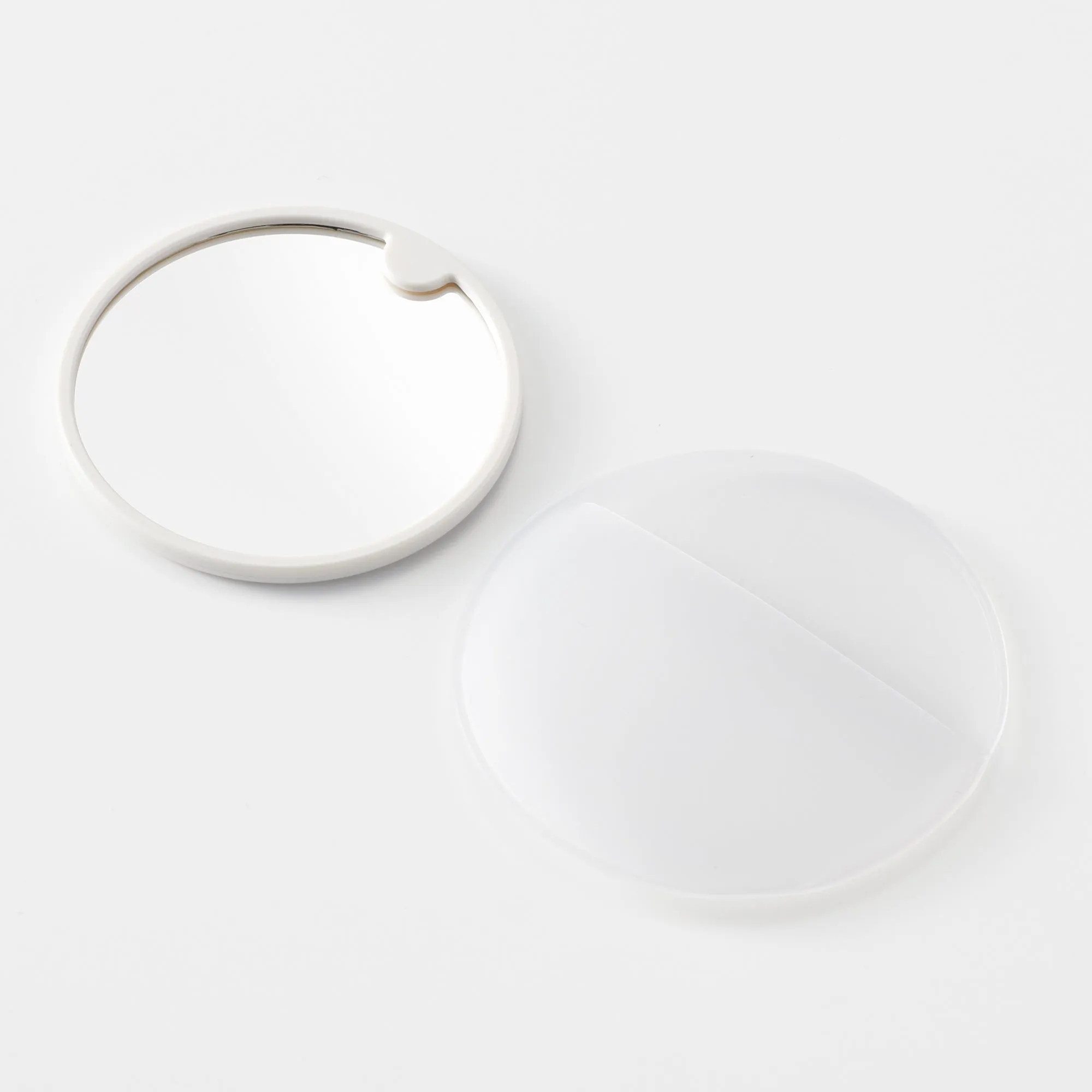 Styrene Round Compact Mirror