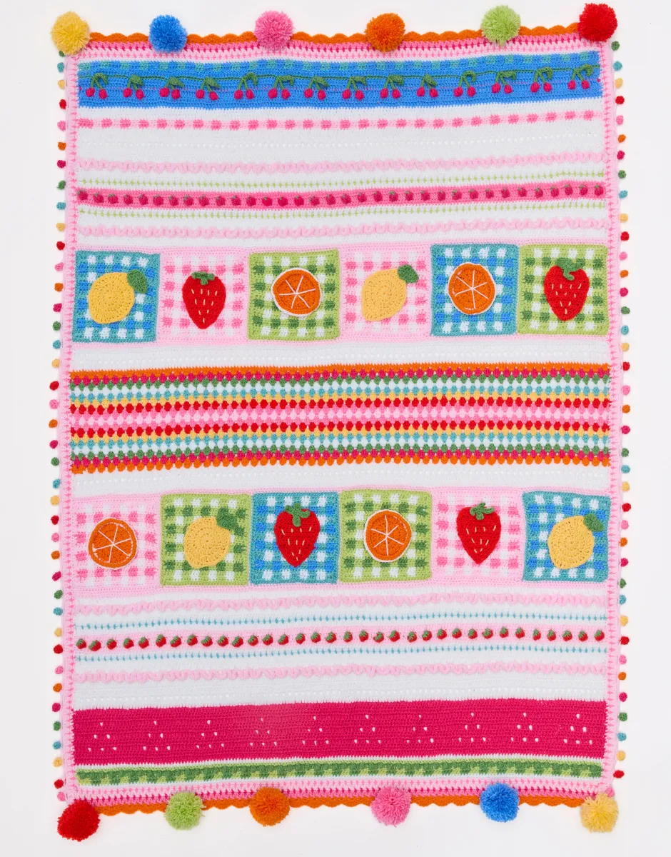 SUMMER PICNIC BLANKET CROCHET ALONG YARN BUNDLE