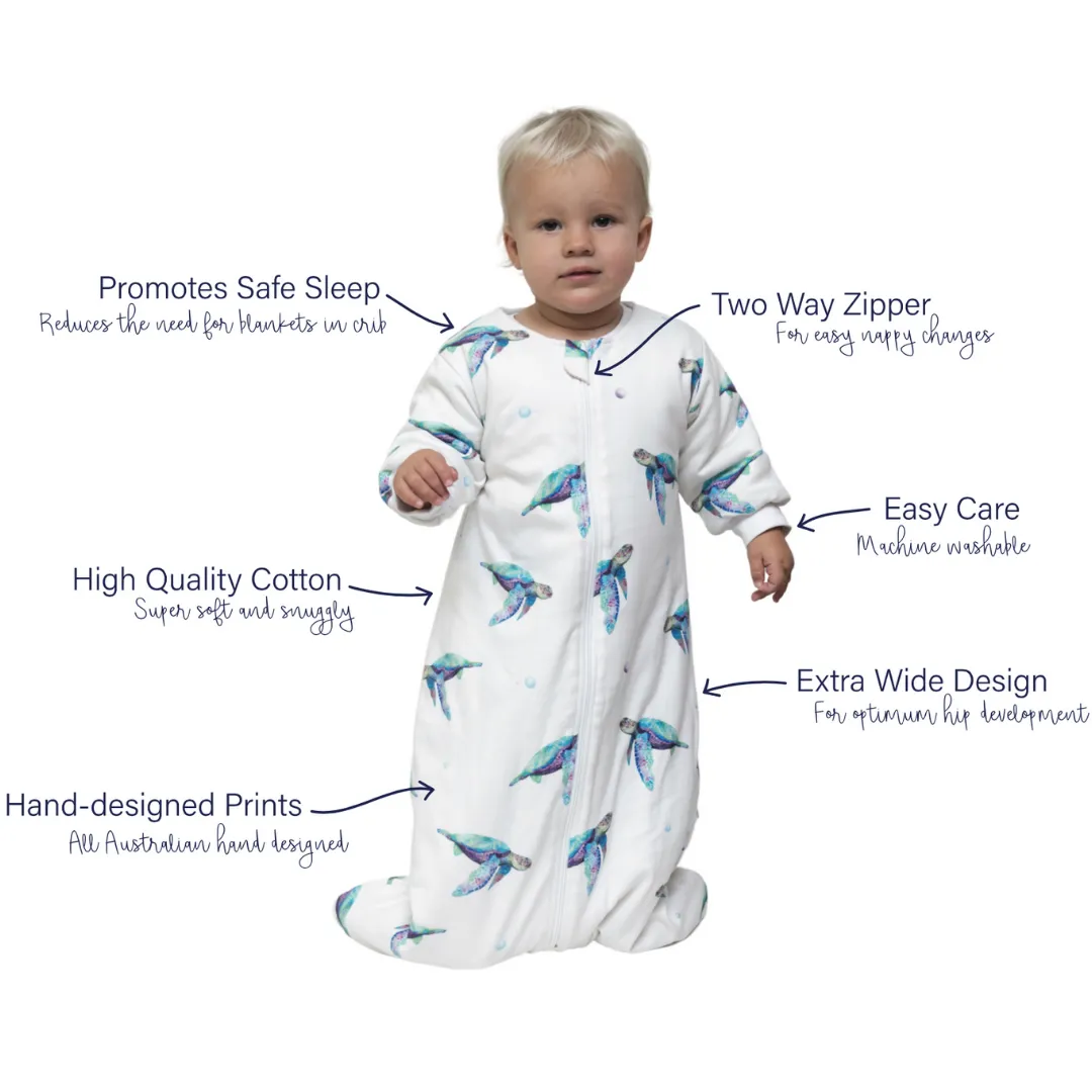 Winter Sleeping Bag 2.5 TOG - Blue Abstract